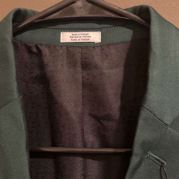 Calvin Klein boys  Dark Green Sport Coat - Picture 6 of 7